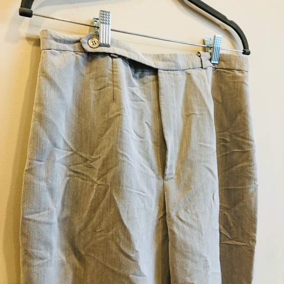 OuiSet Light Gray Causal Lightweight Work Office Suit Women's Pants US 8 - Picture 5 of 5